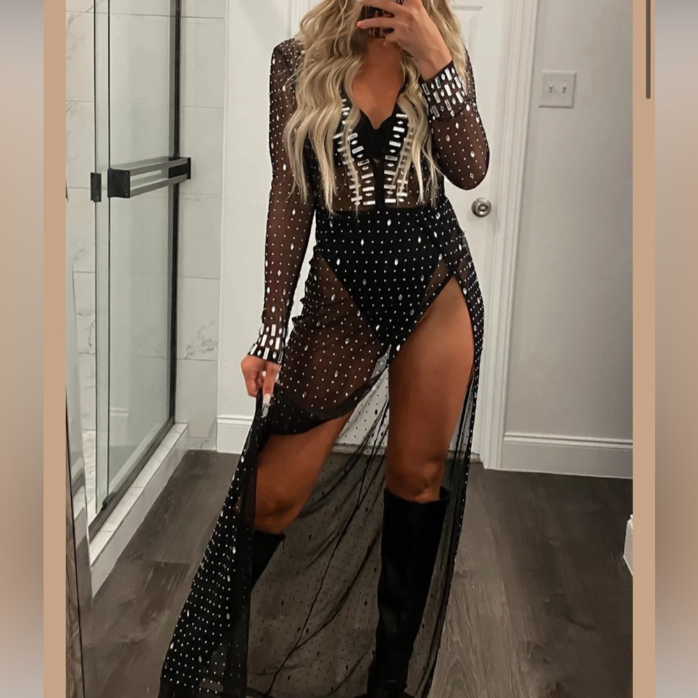 Black body suit